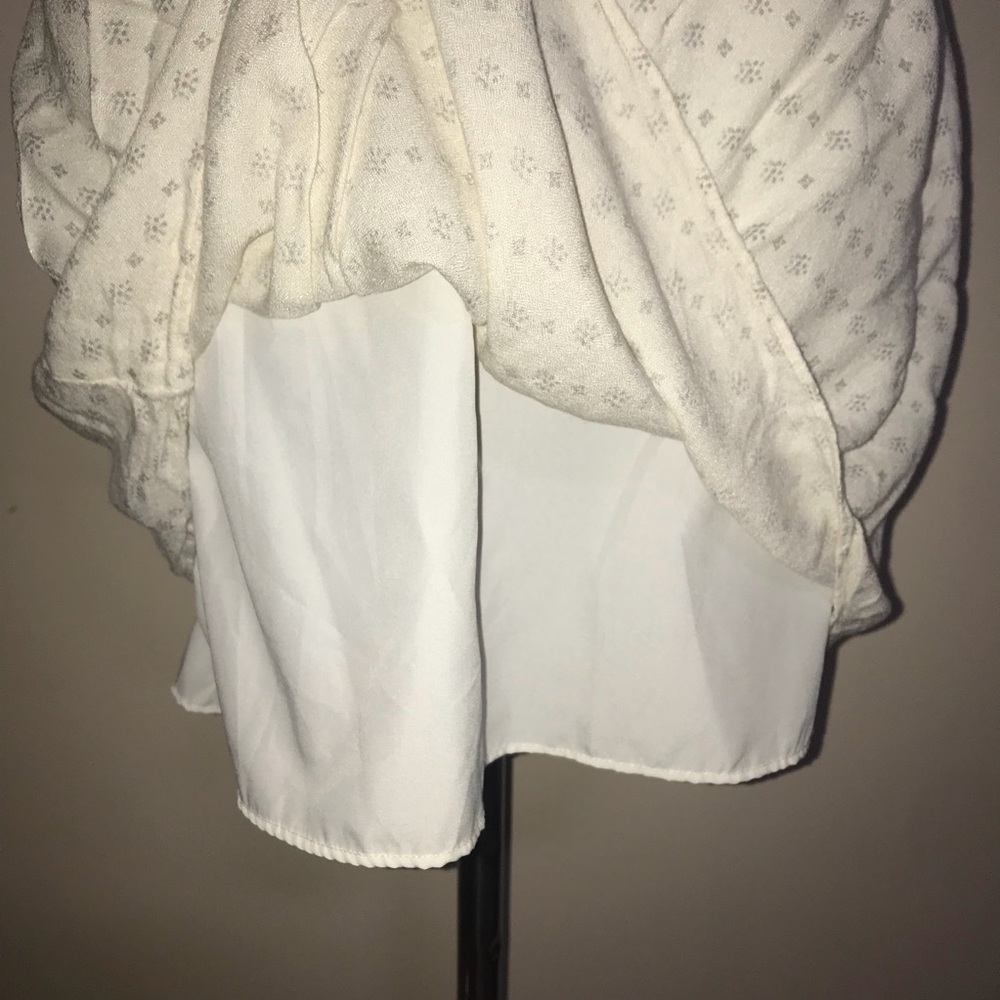American Eagle Cream Fit And Flare Dress - Picture 6 of 8